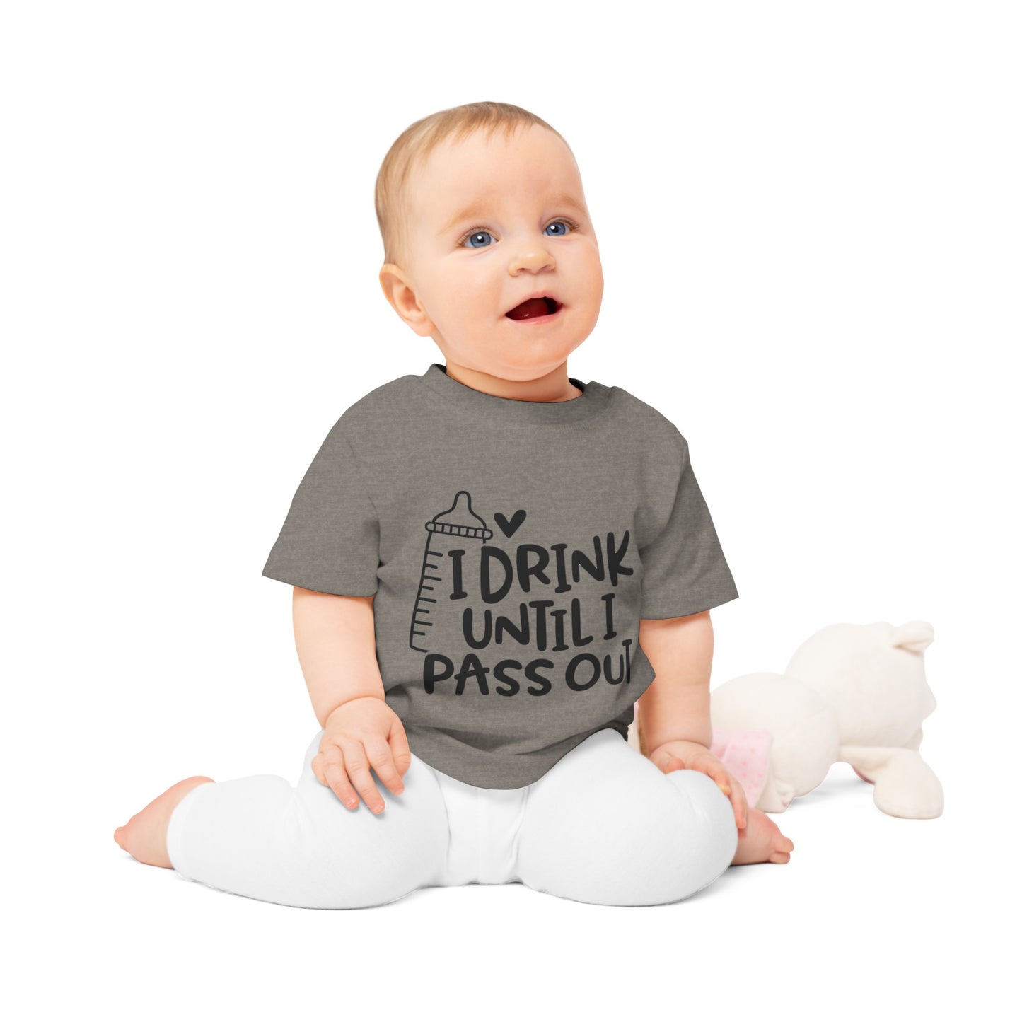 Baby & Toddler - I Drink Until I Pass Out Baby T-Shirt, Funny Baby Shirts